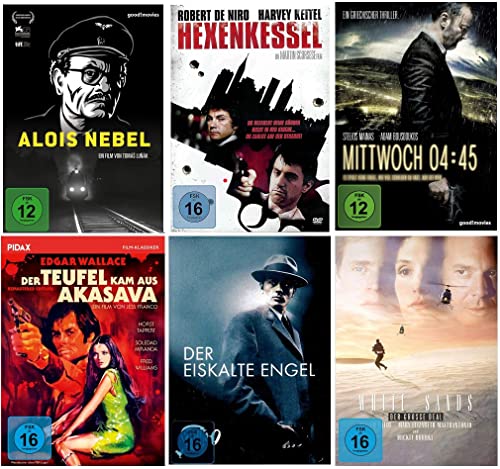 Neo Noir Collection mit sechs Film Noir Klassiker (Dunkle Thriller Edition) Mit preisgekrönten Meisterwerke und Staraufgebot wie Robert de Niro, Samuel L. Jackson, Alain Delon [6 DVDs] von WME Entertainment Group