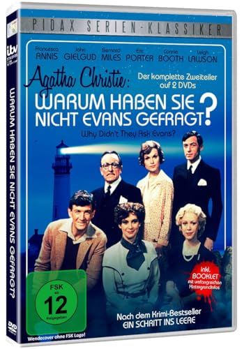 Agatha Christie: Warum haben sie nicht Evans gefragt? (Why Didn't They Ask Evans) - Der packende Krimi-Zweiteiler nach dem Roman Der Schritt ins Leere (Pidax Serien-Klassiker) [2 DVDs] von WME Film Klassiker (Pidax)