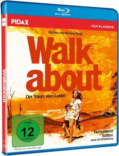 Walkabout (Der Traum vom Leben) Preisgekröntes Abenteuer-Drama - Ein fesselnder Klassiker wie ein Traum - brilliante Bildqualität (4K Abtastung) [Blu-ray] von WME Film Klassiker (Pidax)