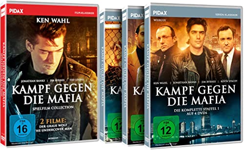 Kampf gegen die Mafia (Wiseguy) Complete Collection - Spannende Verbrecher Serie aus den USA von 1987 - Crime / Krimi / Drama [13 DVDs] von WME Film Klassiker (Pidax Serien Klassiker)