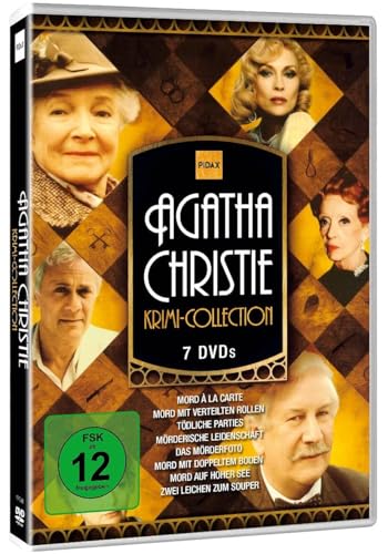 Agatha Christie Krimi-Collection / Acht spannende Agatha Christie-Krimis mit Starbesetzung (Pidax Film-Klassiker) [7 DVDs] von WME Film Klassiker