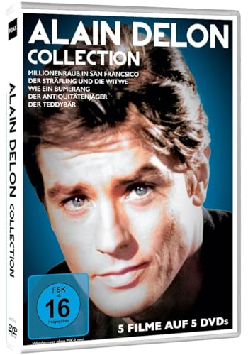 Alain Delon - Collection / fünf meisterhaft inszenierte Filme mit dem französischen Star (Pidax Film-Klassiker) [5 DVDs] von WME Film Klassiker