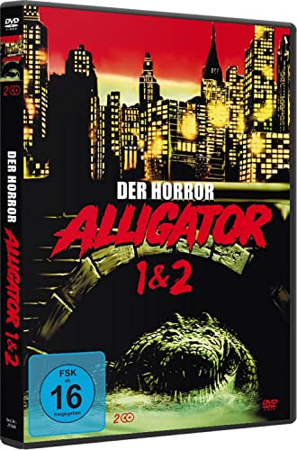 Der Horror Alligator + Die Mutation - Teil 1 + 2 - Horrorfilm Doppelpack - Tierhorror Thriller Klassiker [2 DVDs] von WME Film Klassiker