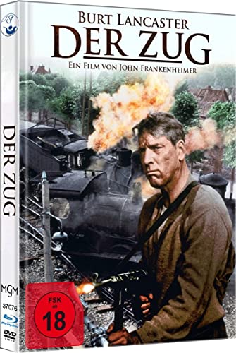 Der Zug - Uncut limited Mediabook Edition - HD neu abgetastet - Kriegsfilm Klassiker 2. Weltkrieg - Mit Burt Lancaster - DVD&Blu-ray von WME Film Klassiker