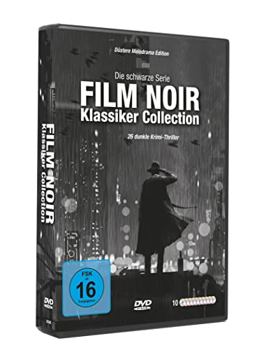 Film Noir Klassiker Collection - Schwarze Serie mit 26 dunkle Krimi-Thriller (Düstere Melodrama Edition) [10 DVDs] von WME Film Klassiker