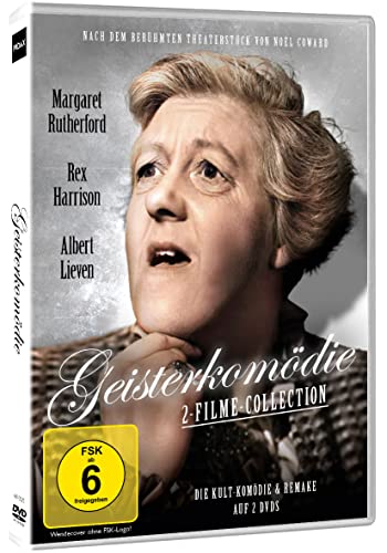 Geisterkomödie (FAN-Edition mit zwei Verfilmungen) Blithe Spirit (Fröhlicher Geist) Kult-Komödie mit Margaret Rutherford (Miss Marple) + Remake Geister-Komödie [Collector's Edition] [2 DVDs] von WME Film Klassiker