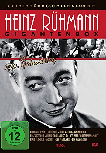 Heinz Rühmann Gigantenbox – 8 Filme DVD Box von WME Film Klassiker