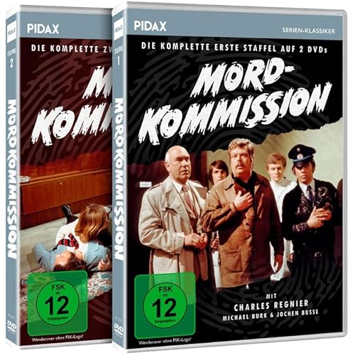 Mordkommission - Die komplette 26-teilige Kult Krimiserie mit Carles Regner [4 DVDs] von WME Film Klassiker