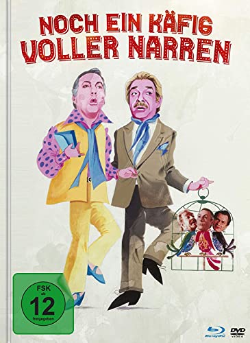 Noch ein Käfig voller Narren - Limitiertes Mediabook - Blu-ray + DVD - Neu abgetastet in HD - Verrückte und lustige Komödie von WME Film Klassiker