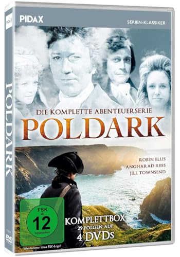 Poldark - Komplettbox / Die komplette 29-teilige BBC Abenteuerserie nach der Romanreihe von Winston Graham (Pidax Serien-Klassiker) [4 DVDs] von History Movies