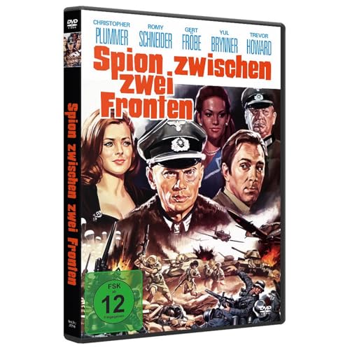 Spion zwischen zwei Fronten - Uncut Kriegsfilm der 60er Jahre - Aufbereitet vom HD Master - Mit den Legenden Christopher Plummer und Romy Schneider - 2. Weltkrieg Spionagefilm von WME Film Klassiker