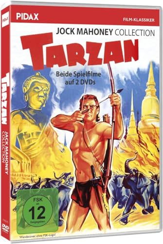 Tarzan - Jock Mahoney Collection (Tarzan erobert Indien + Tarzans Todesduell) Beide Tarzan-Abenteuer mit Jock Mahoney in einer Collection [2 DVDs] von WME Film-Klassiker