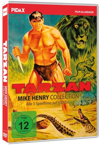 Tarzan Mike Henry DVD Collectors Edition - Kultfilme aus der goldenen Ära der Abenteuerfilme der Wilden 60er Tarzan Mike Henry DVD Collectors Edition - Kultfilme aus der goldenen Ära der Abenteuerfilme der Wilden 60er von WME Film Klassiker