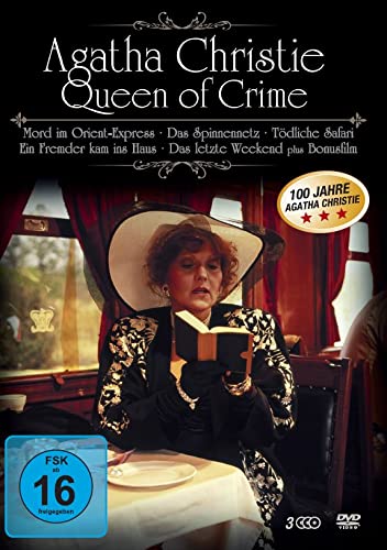 Agatha Christie Fan Box - fünf spannende Krimi Thriller der Queen of Crime zzgl. Bonusfilm (Collection Edition zum 100 jährigen Jubiläum) [Collector's Edition] von WME Entertainment Group