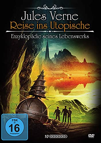 Jules Verne – Reise ins Utopische – Science Fiction Sammlung – Reise zum Mittelpunkt der Erde / 20000 Meilen unter dem Meer / Und mehr Filme Klassiker in dieser Box [Collector's Edition] [10 DVDs] von WME Entertainment Group