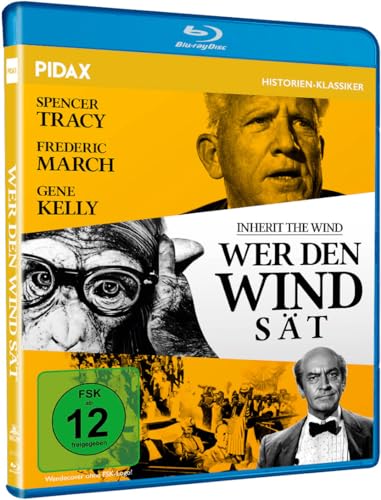 Wer den Wind sät (Inherit the Wind) / Spannendes Meisterwerk mit Starbesetzung (Pidax Historien-Klassiker) [Blu-ray] von Costand