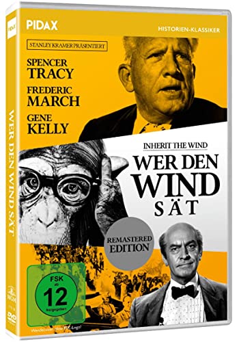 Wer den Wind sät (Inherit the Wind) / Spannendes Meisterwerk mit Starbesetzung (Pidax Historien-Klassiker) von WME Historien-Klassiker (Pidax Film)