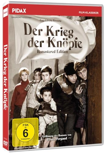 Der Krieg der Knöpfe - Remastered Edition (La guerre des boutons) / Grandiose Erstverfilmung in ungekürzter Fassung des legendären Romans von Louis Pergaud (Pidax Film-Klassiker) von Costand