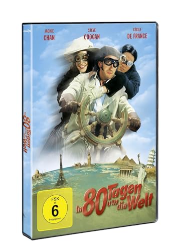 In 80 Tagen um die Welt mit Jackie Chan - 2004er Blockbuster - Humor und Action rund um den Globus (DVD) mit Bonus: Stunt-Featurette, Bildergalerie und Kinotrailer von WME Home Entertainment (Leonine)