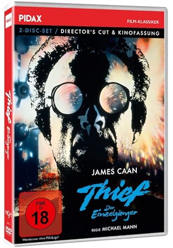 Thief - Der Einzelgänger (Director’s Cut + Kinofassung) / Kultfilm mit Starbesetzung (Pidax Film-Klassiker) [2 DVDs] von WME Home Entertainment (Pidax Film)