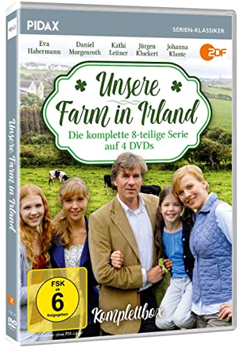 Unsere Farm in Irland - Komplettbox / Die komplette 8-teilige Erfolgsserie (Pidax Serien-Klassiker) [4 DVDs] von WME Home Entertainment (Pidax Film)