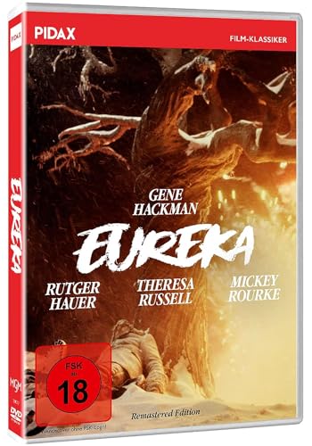 Eureka - virtuoses Meisterwerk von Nicolas Roeg - Extzentrisch brutaler Thriller in brillianter Bildqualität mit Starbesetzung wie Gene Hackman, Rutger Hauer und Theresa Russell von WME Home Entertainment
