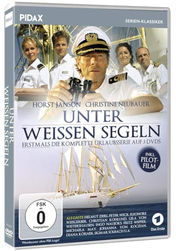 Unter weißen Segeln / Die komplette 6-teilige Urlaubsserie mit Starbesetzung (Pidax Serien-Klassiker) [3 DVDs] von WME Home Entertainment (Pidax Serien-Klassiker)