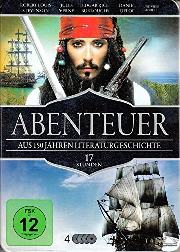 Abenteuer - Aus 150 Jahren Literaturgeschichte (Metallbox mit 12 Filmen) [4 DVDs] von WME Home-Entertainment