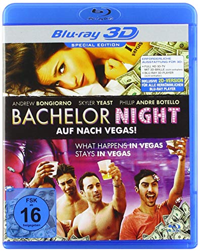 Bachelor Night - Auf Nach Vegas 3D Blu-ray von WME Home-Entertainment