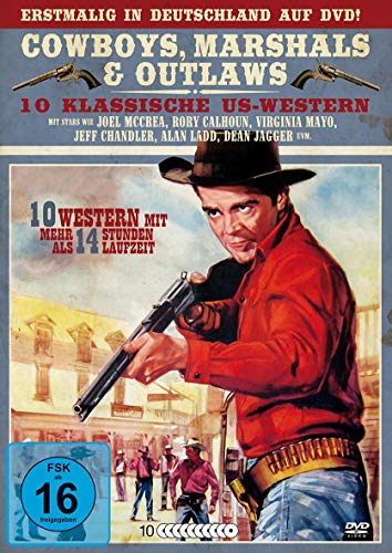 Cowboys - Marshals & Outlaws - Klassische US - Western Box (10 Filme auf 10 DVDs) von WME Home-Entertainment