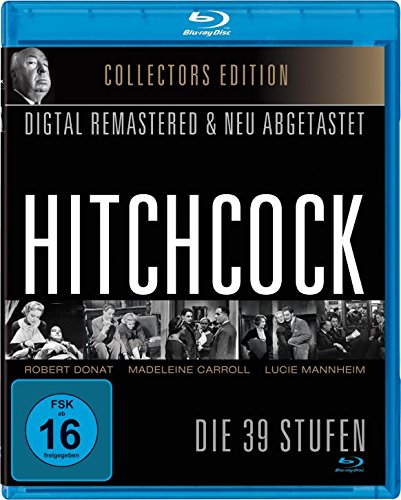 DIE 39 STUFEN - Alfred Hitchcock Klassiker in neuer HD-Fassung [Blu-ray] von WME Home-Entertainment