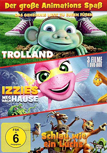 Der große Animations Spaß - 3 Filme: Trolland - Izzie - Luchs von WME Home-Entertainment