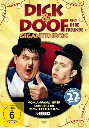 Dick und Doof Gigantenbox (Oliver Hardy & Stan Laurel) - 22 Stunden von den Anfängen bis zum letzten Film [5 DVDs] von WME Home-Entertainment