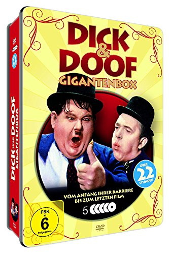 Dick und Doof - Vom Anfang bis zum Ende ihrer Karriere - Deluxe Sammler Metallbox [5 DVDs] von WME Home Entertainment