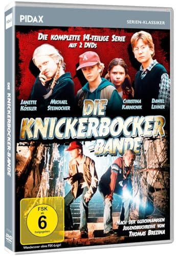 Die Knickerbocker-Bande / Die komplette 14-teilige Krimiserie nach den Büchern von Thomas Brezina (Pidax Serien-Klassiker) [2 DVDs] von WME Home Entertainment