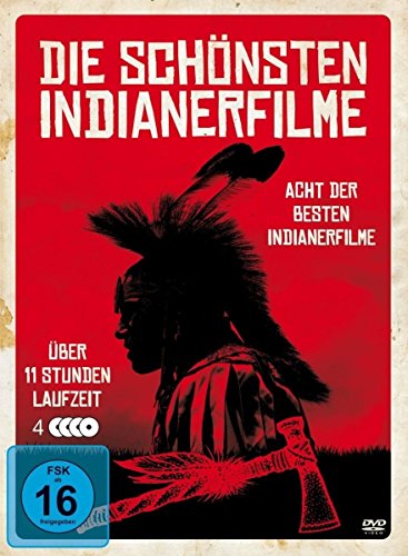 Die schönsten Indianerfilme ( 8 der besten Apachen Klassiker ) [4 DVDs] von WME Home Entertainment