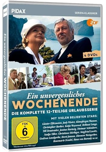 Ein unvergessliches Wochenende / Die komplette 12-teilige Urlaubsserie mit vielen beliebten Stars (Pidax Serien-Klassiker) [4 DVDs] von WME Home Entertainment