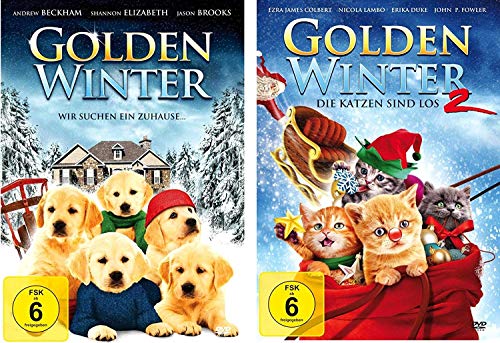 Golden Winter 1+2 ( Das tierische Weihnachten Highlight ) [2 DVDs] von WME Home-Entertainment