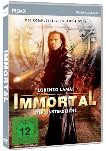 Immortal - Der Unsterbliche / Die komplette 22-teilige Fantasyserie mit Lorenzo Lamas (Pidax Serien-Klassiker) [4 DVDs] von WME Home Entertainment