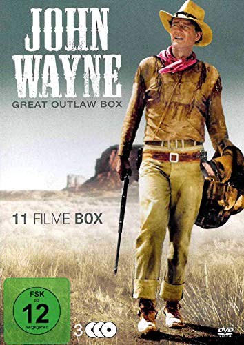 John Wayne - Great Outlaw Box - 11 Filme Box [3 DVDs] von WME Home-Entertainment