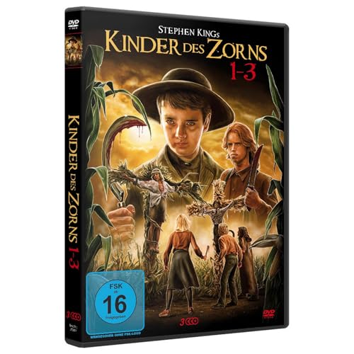 Kinder des Zorns 1-3 (Children of the Corn) Horror-Trilogie - Stephen King Verfilmung einer Kurzgeschichte- Horror-Film-Klassiker [3 DVDs] von WME Home Entertainment
