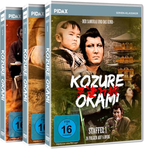 Kozure Okami - Der Samurai mit dem Kind - Die komplette 78-teilige Serie [Samurai Kultwerk] (Pidax Serien-Klassiker - Gesamtedition) [18 DVDs] [Collector's Edition] von WME Home Entertainment