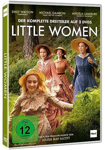 Little Women - Dreiteilige Romanverfilmung des Bestsellers von Louisa May Alcott mit Starbesetzung - Emotionales und authentisches Historien-Drama [2 DVDs] von WME Home Entertainment