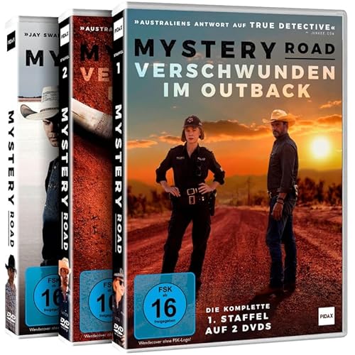 Mystery Road - Die komplette 18 teilige preisgekrönte Krimi Serie (Verschwunden im Outback + Origin) Gesamtedition - Staffel 1 bis 3 (zzgl. Bonus Thriller) [7 DVDs] von WME Home Entertainment