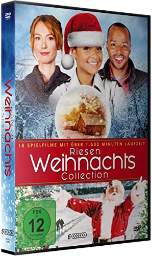 Riesen Weihnachts Collection - 18 tolle Spielfilme zur weißen Jahreszeit - Besinnliche Sammlung mit Klassikern und neuen Highlights [6 DVDs] von WME Home Entertainment