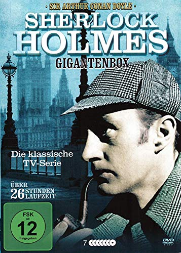 Sherlock Holmes - Deluxe Metallbox - TV-Serie + 8 Spielfilme [7 DVDs] von WME Home Entertainment