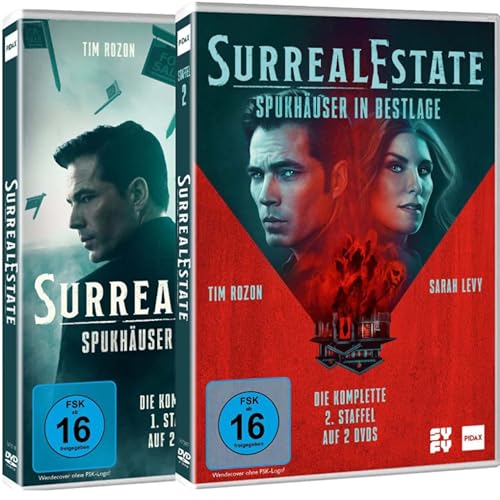 Surreal Estate - Spukhäuser in Bestlage (Gesamtedition) Alle 20 Folgen (Staffel 1+2) der populären Mystery Horror Geisterjäger Serie (OT: SurrealEstate) [5 DVDs] von WME Home Entertainment