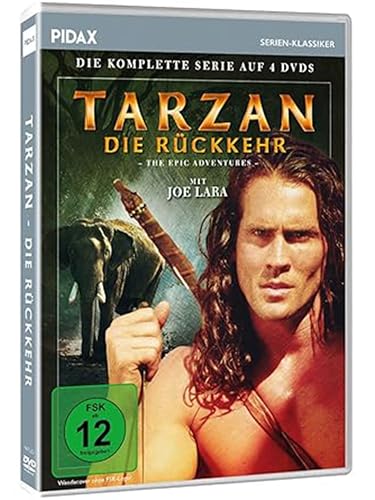 Tarzan - Die Rückkehr (The Epic Adventures) Die komplette 21-teilige Kult Abenteuerserie mit Joe Lara (Pidax Serien-Klassiker) [4 DVDs] von WME Home Entertainment
