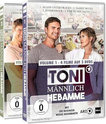 Toni, männliche Hebamme - Die komplette 1. DVD Staffel der erfolgreichen, emotionalen ARD Serie (8 Spielfilm-Folgen) [4 DVDs] von WME Home Entertainment