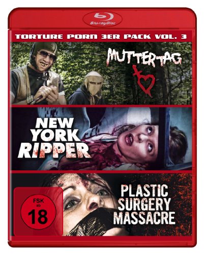 Torture Porn 3er Pack Vol. 3 ( Muttertag, New York Ripper, Plastic Surgery Massacre ) (Blu-ray) von WME Home-Entertainment